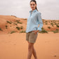 Camicia Oxford Antimacchia Azzurro Baby Blue