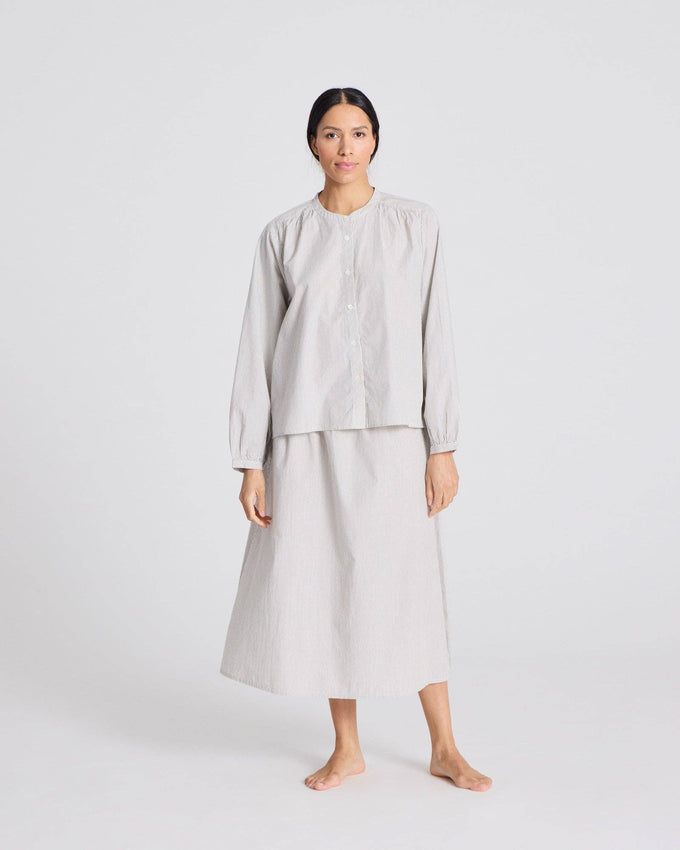 Camicia Vilda a Righe in Cotone Biologico