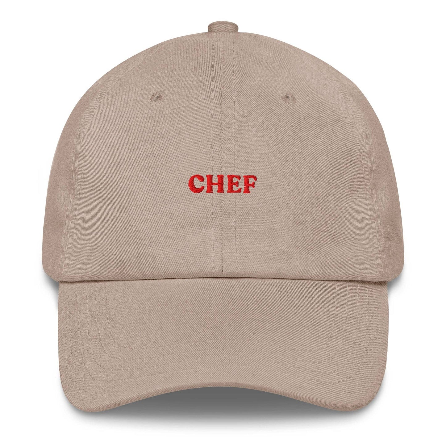 Cappellino da baseball in cotone ricamato “Chef”