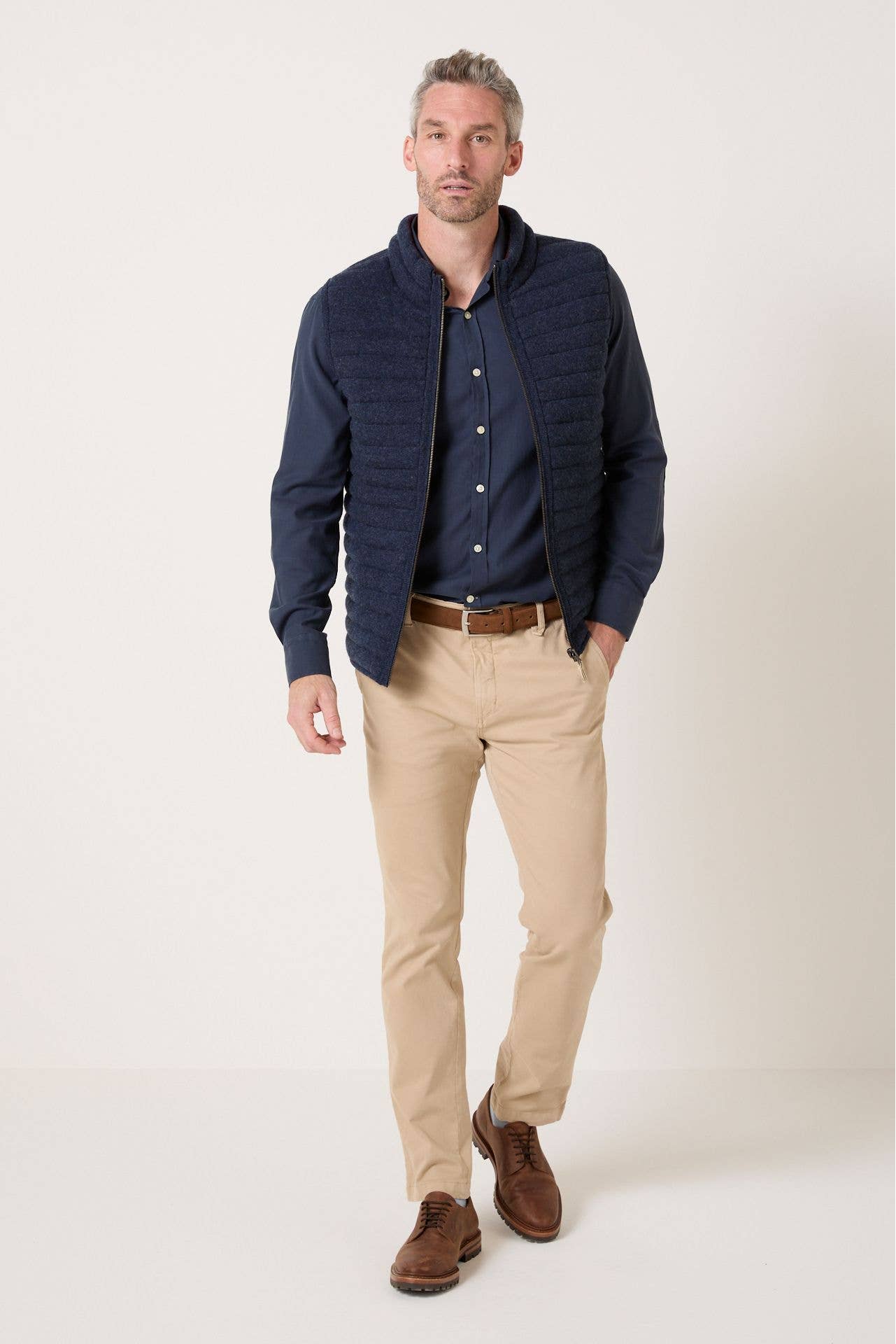 Gilet imbottito reversibile uomo Brunch