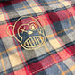 Camicia di flanella a quadri da uomo Chop Plaid color Uva