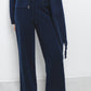 Pantaloni in maglia liscia con coulisse