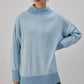 Maglione lungo a coste