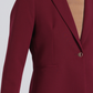Blazer classico bordeaux da donna