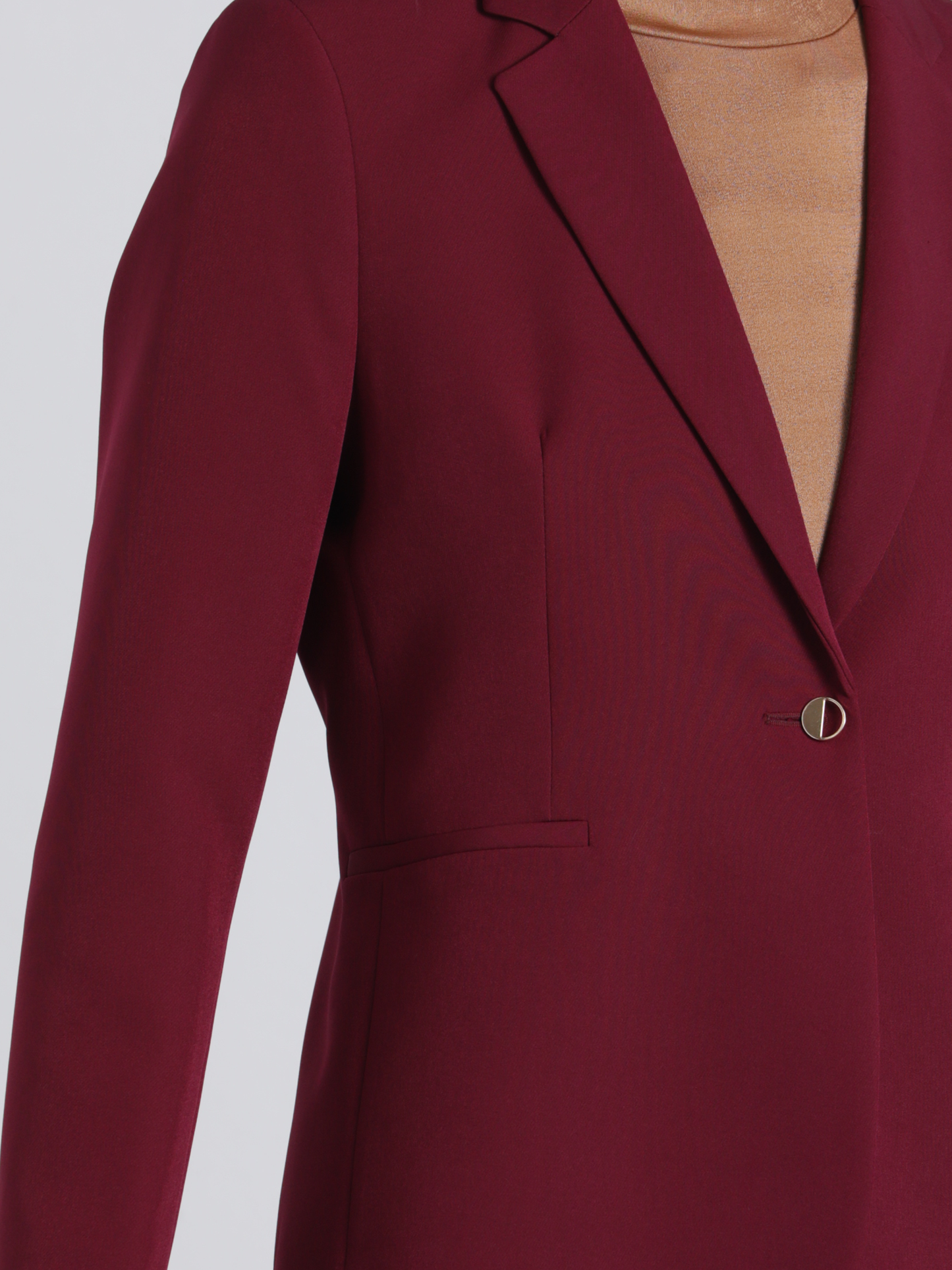 Blazer classico bordeaux da donna