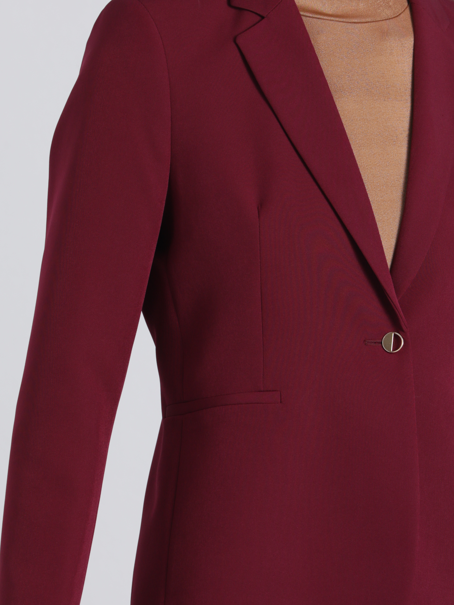Blazer classico bordeaux da donna