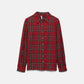 Camicia tartan a quadri con maniche lunghe