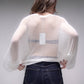 Kimono crochet a maglia 3D