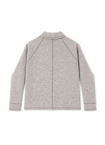 Giacca Niba in lino con zip