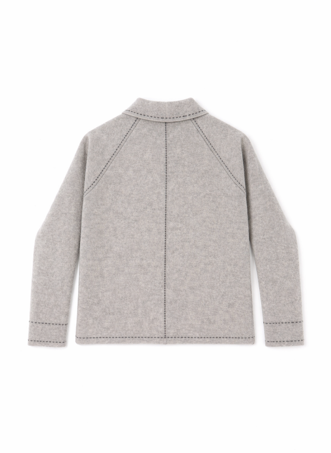 Giacca Niba in lino con zip