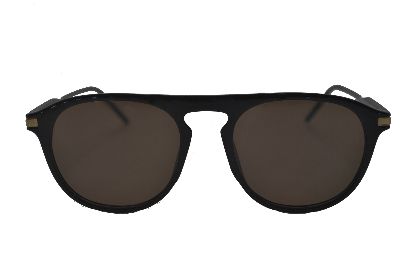 Occhiali da sole unisex polarizzati neri Larsen