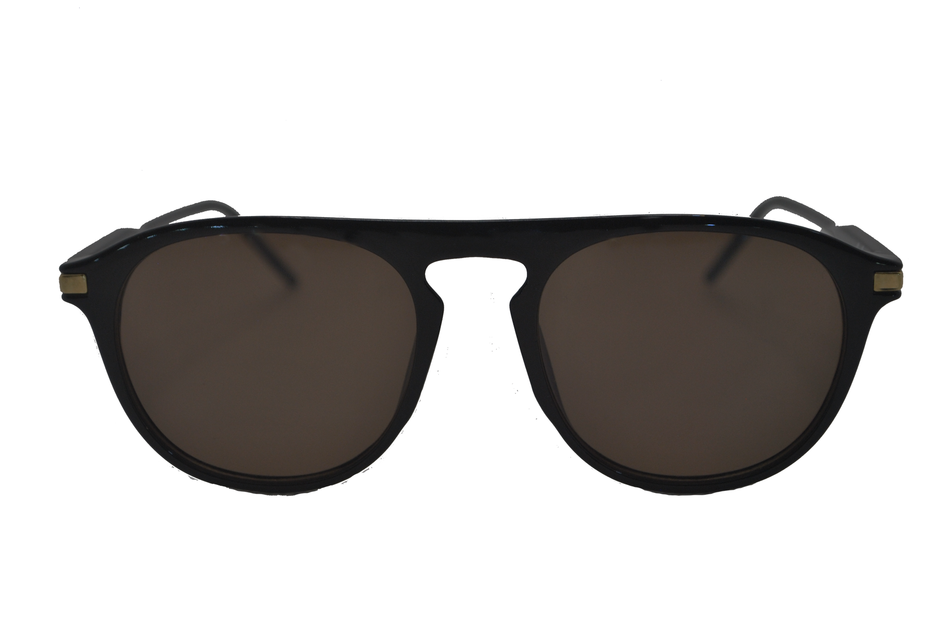 Occhiali da sole unisex polarizzati neri Larsen