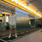 Giacca leggera windbreaker Gym Mood in poliestere riciclato
