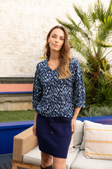 Blusa Catarina stampata
