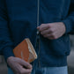 Giacca zip in cotone organico