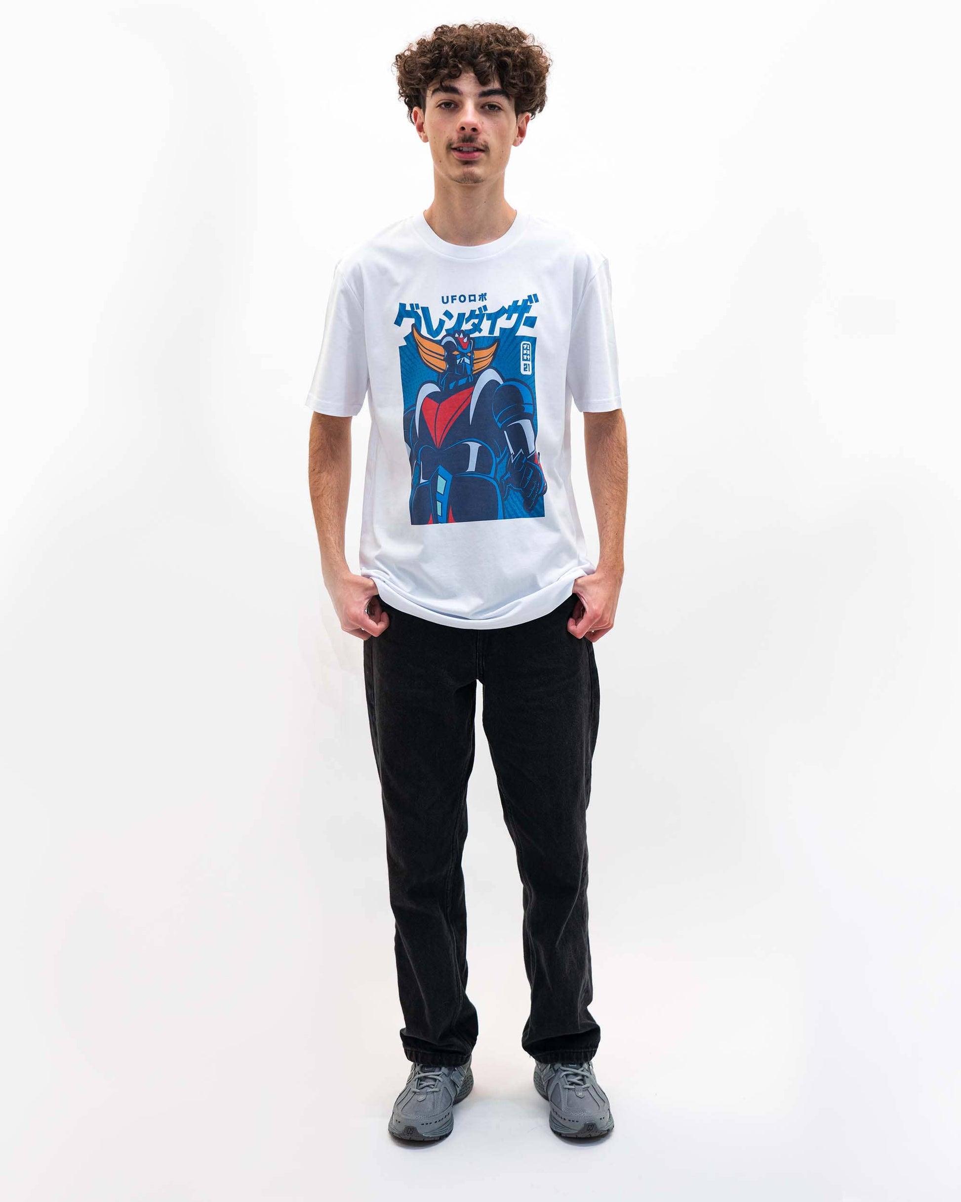 T-shirt grafica UFO Robo Grendizer Goldorak