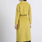 Cappotto lungo con cintura