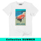 T-shirt Côte d’Azur Masseau in cotone biologico