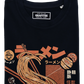 T-shirt manga ramen X-ray unisex in cotone biologico