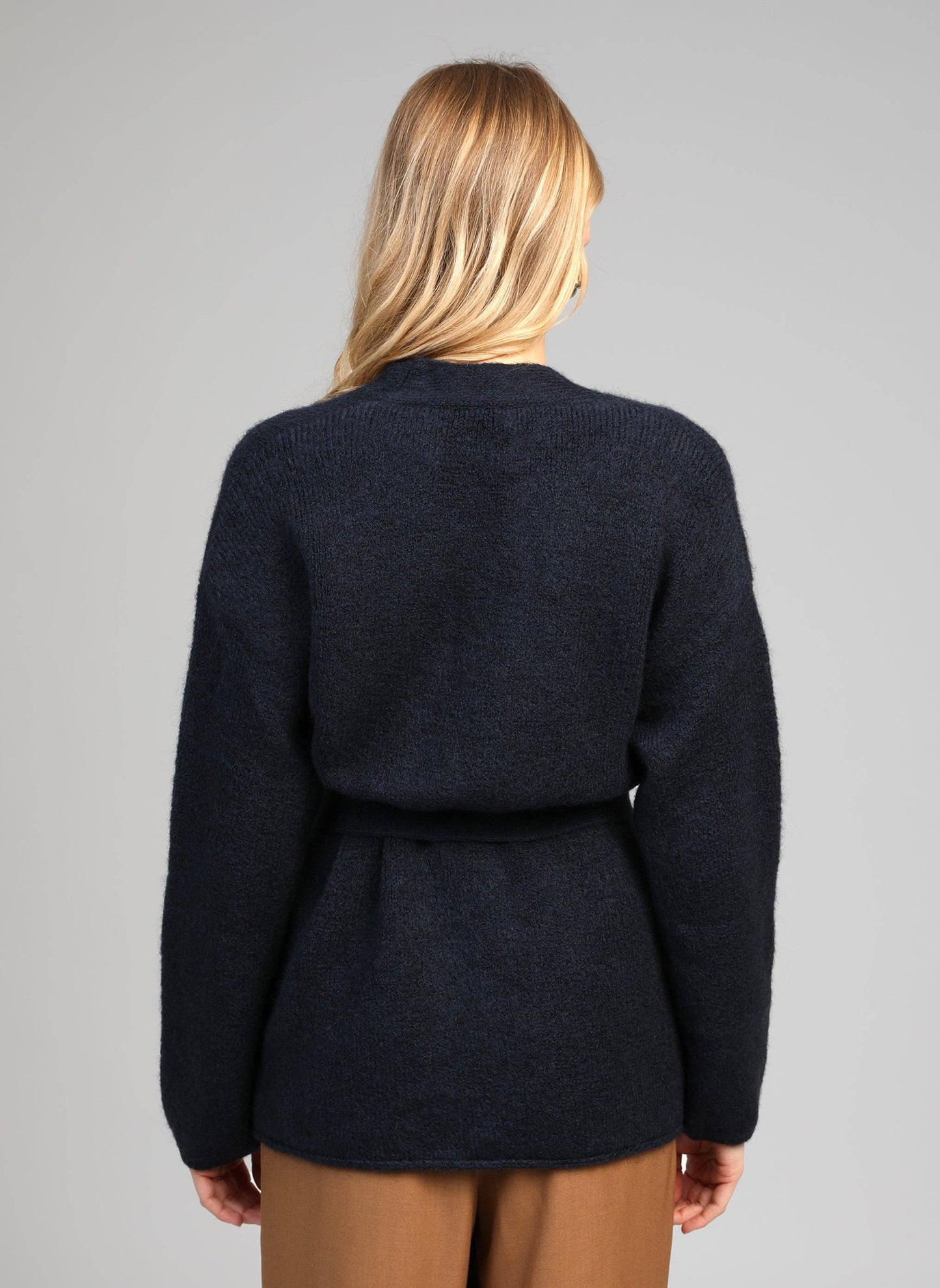 Gilet cardigan Louna blu marino da donna