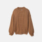 Maglione a maglia strutturata