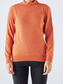 Maglione in maglia a collo alto Half-Gull