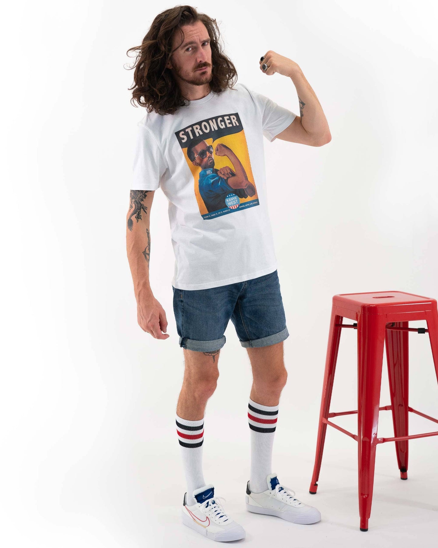 T-shirt Stronger in cotone biologico