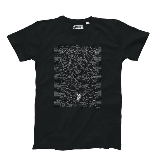 T-shirt Escape grafica moto in cotone biologico
