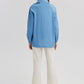 Impermeabile leggero con maxi tasche e zip