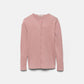 Cardigan in maglia rasata con bottoni