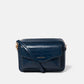 Borsa a tracolla effetto coccodrillo