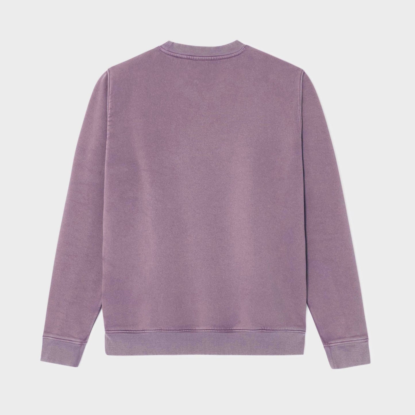 Felpa in cotone biologico viola Winter Edition