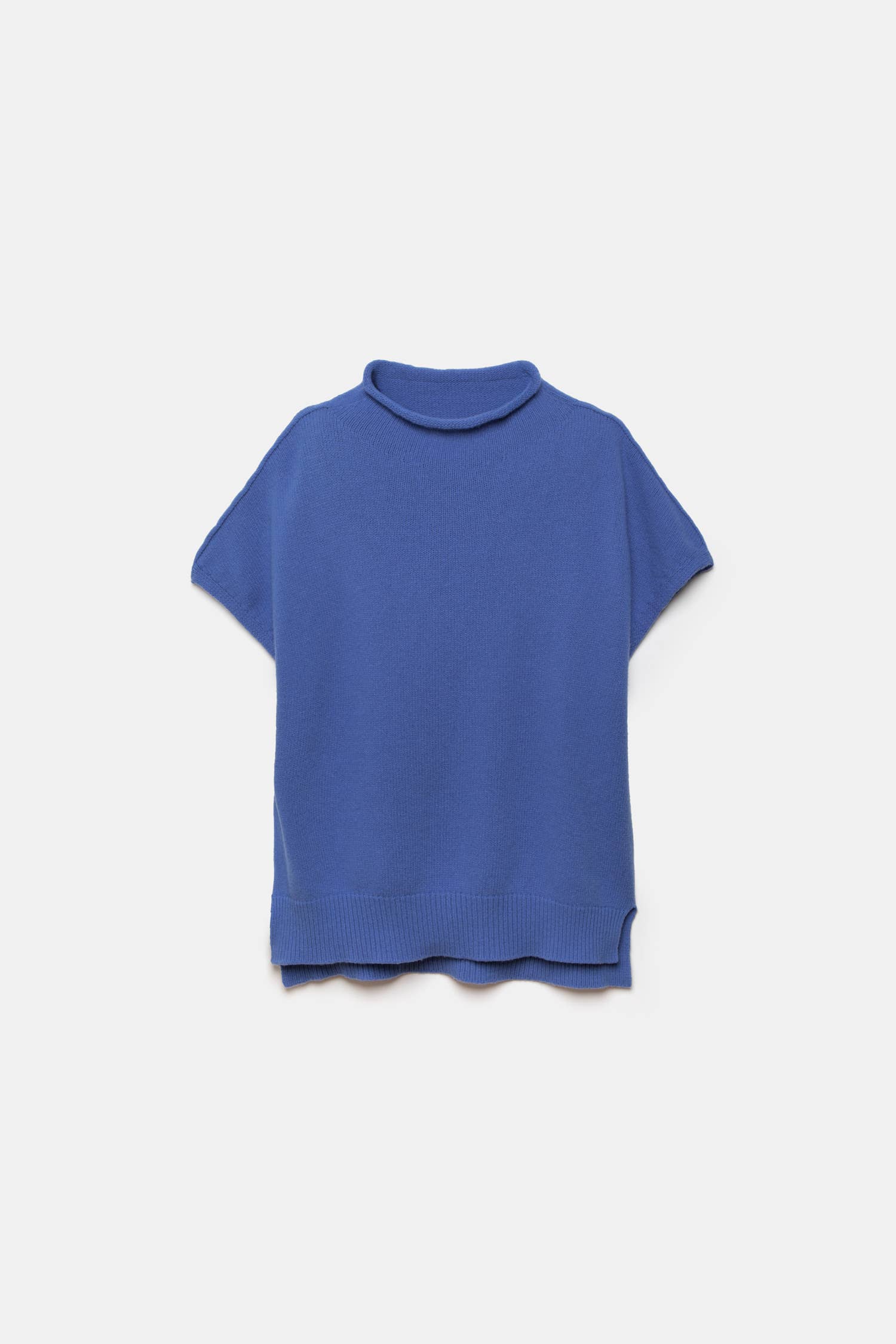 Maglione oversize in lana con collo alto