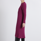 Abito midi in maglia a trecce