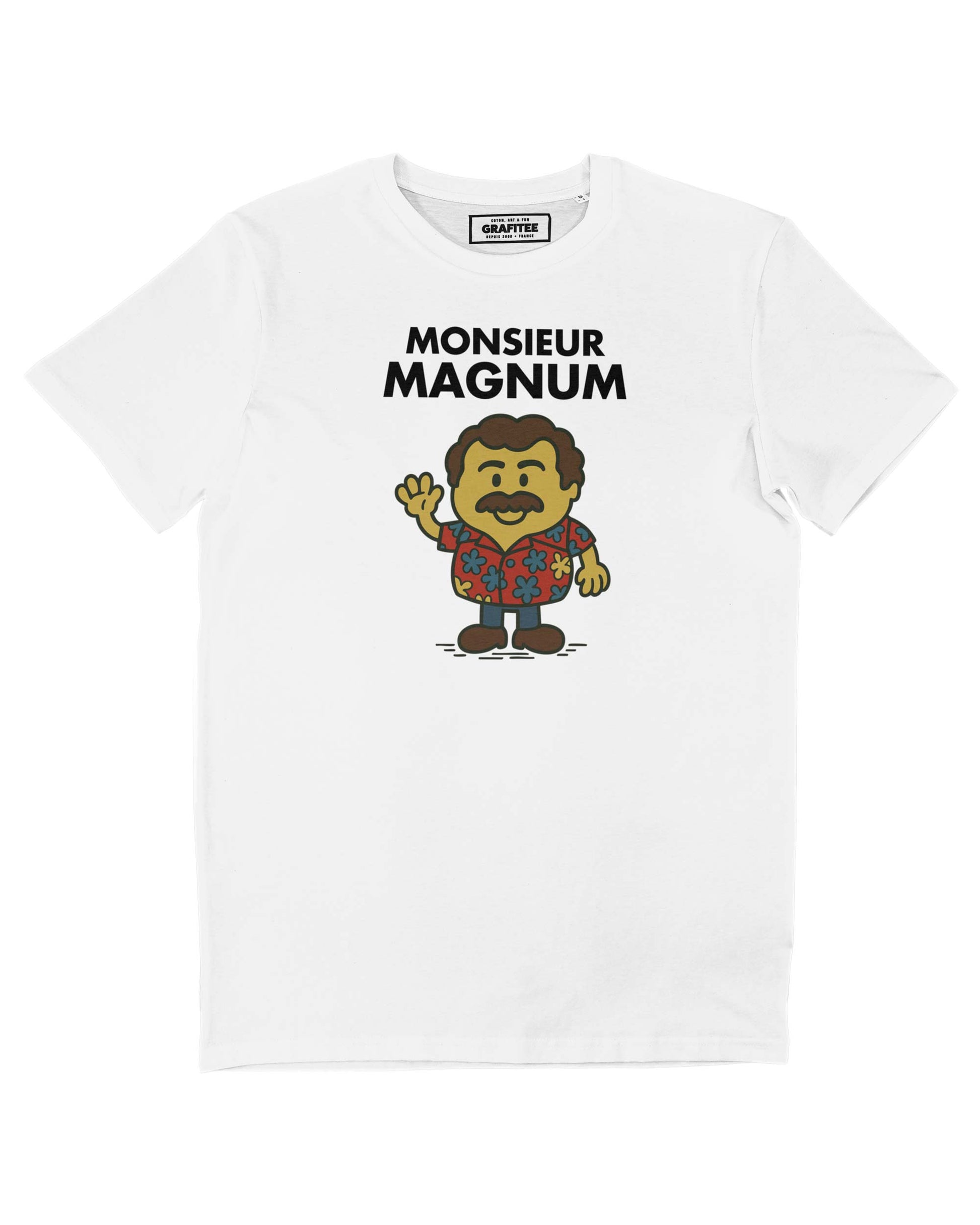 T-shirt Monsieur Magnum in cotone biologico premium