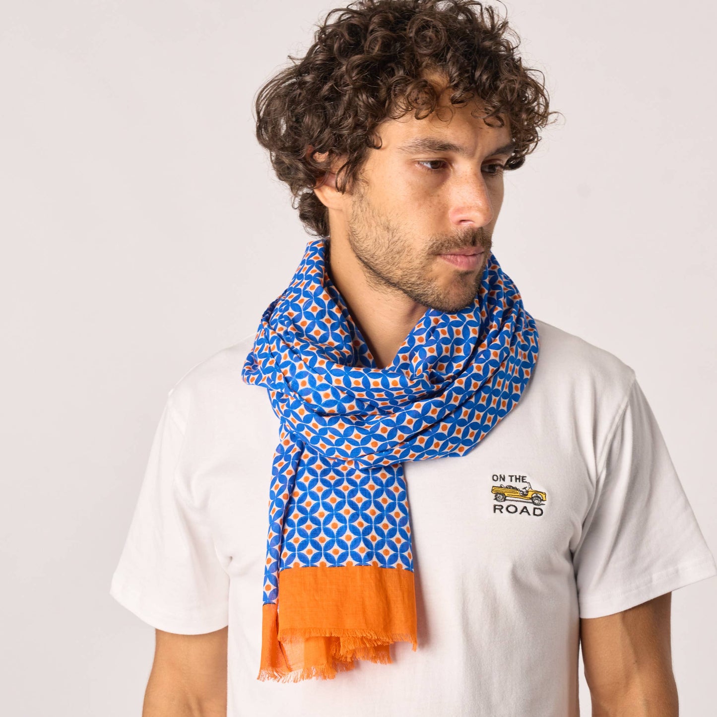 Foulard uomo in cotone biologico Siviglia