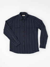 Camicia in flanella a righe Rio
