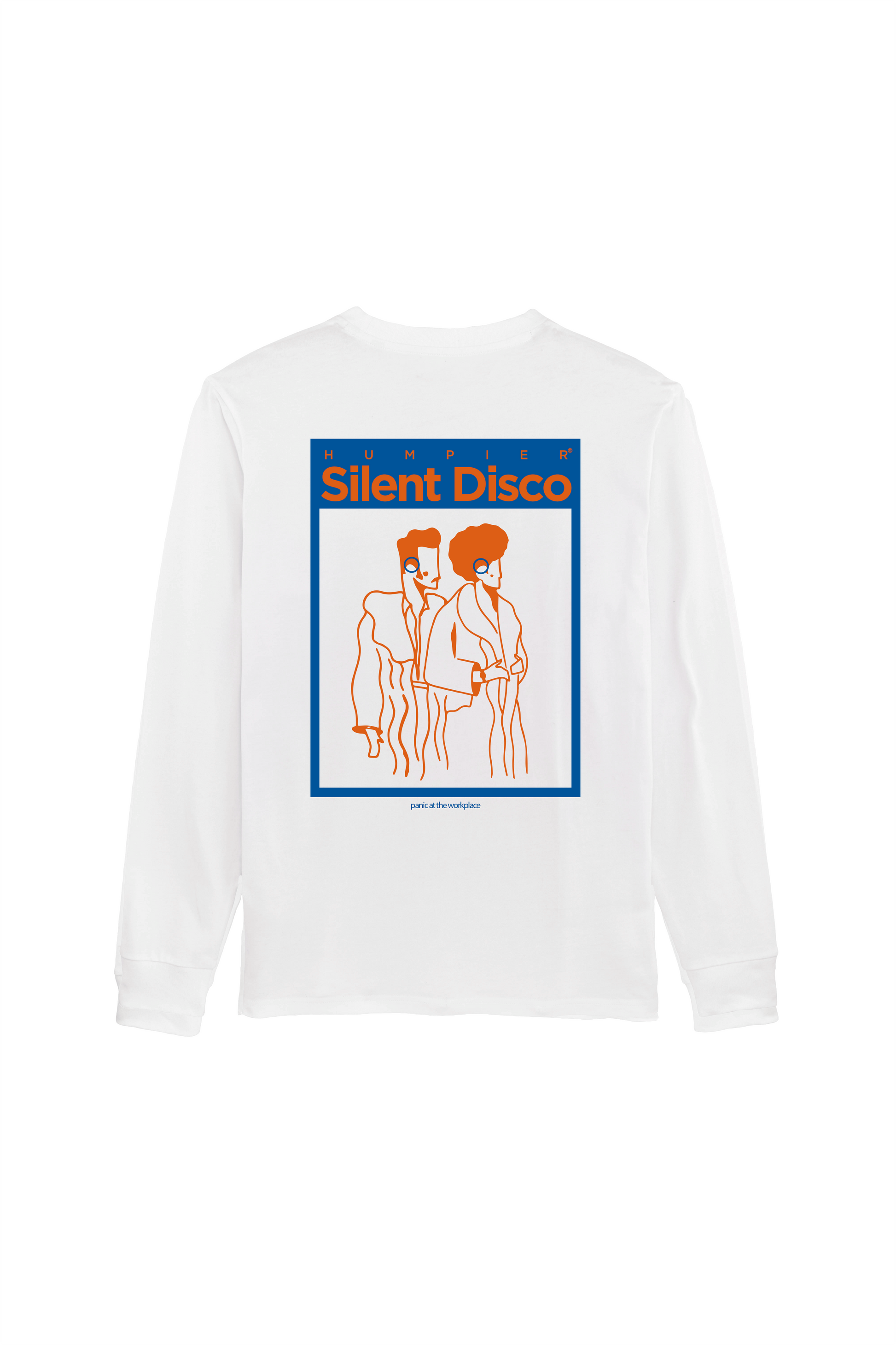 T-shirt a manica lunga Silent Disco in cotone biologico