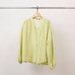 Blusa testurizzata con bottoni e scollo a V