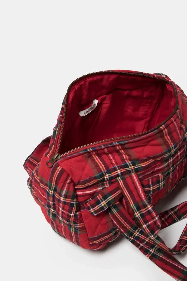 Borsa trapuntata tartan