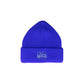 Berretto corto a nido d’ape con patch logo