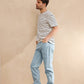 Jeans Cooper semi-slim sbiancati da uomo
