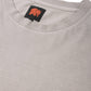 T-shirt Essentials pigmentata grigio fossile in cotone organico