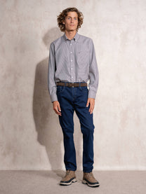 Jeans uomo in denim stretch