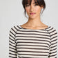 Top a righe in lana Amalie