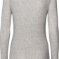 Maglia Amalie in lana grigio chiaro mélange