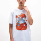 T-shirt unisex Totoro autunnale in cotone biologico