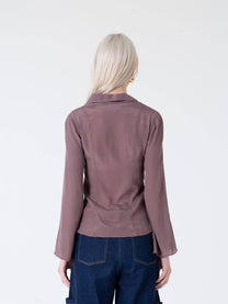 Camicia utility a maniche lunghe con bottoni