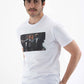 T-shirt fotografica John Travolta e Samuel L. Jackson