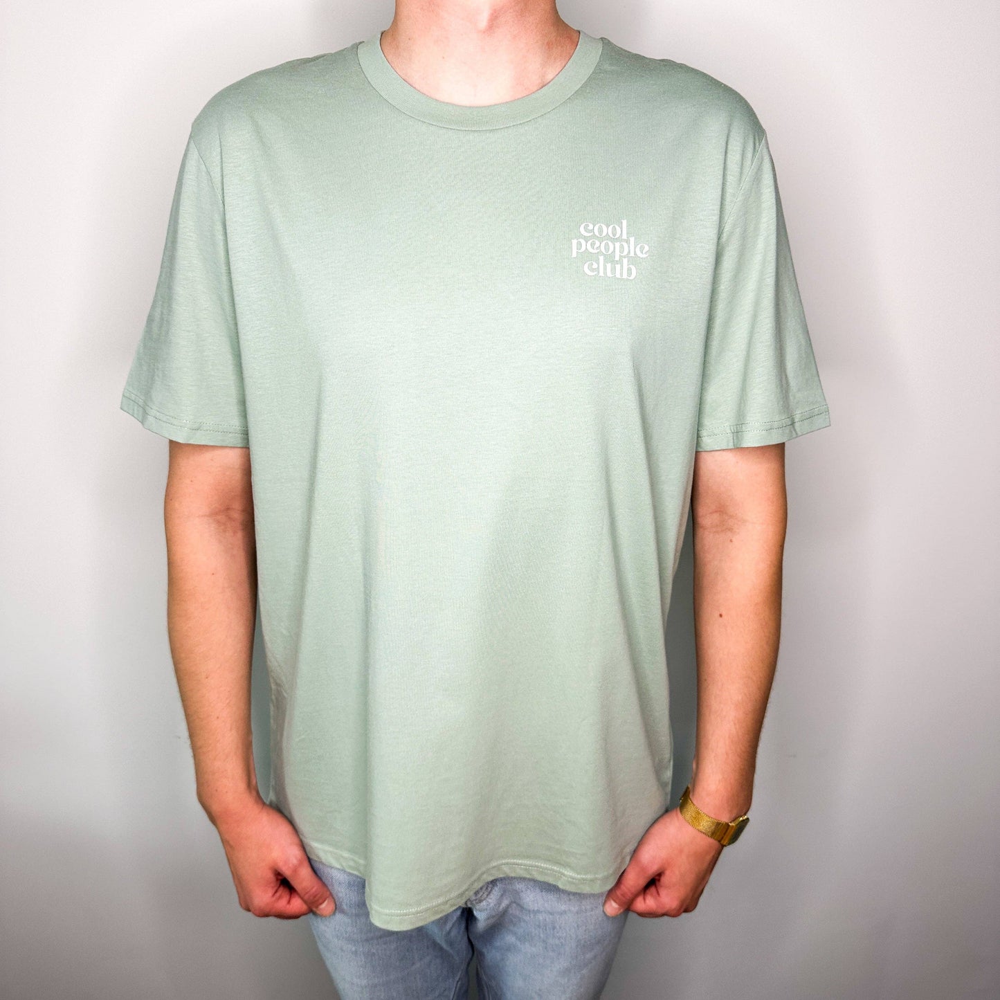 T-shirt unisex in cotone biologico con stampa "Alf, gatti e luna"